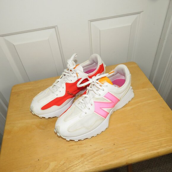New Balance Coco Gauff x 327 White Pink N Impulse Women's Size 8.5 B - Picture 12 of 12